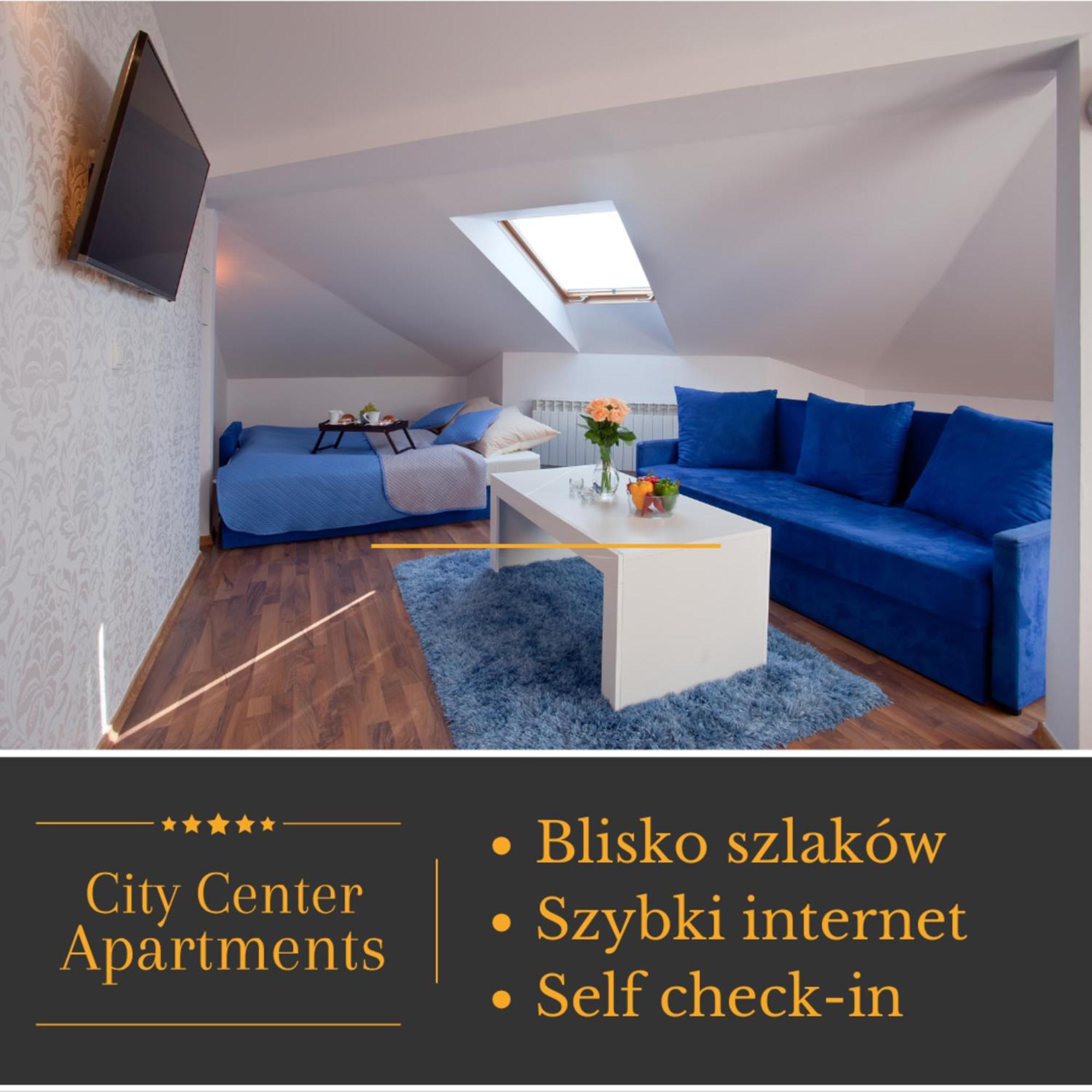 Apartament City Center Studio Deluxe Криница-Здруй Екстериор снимка